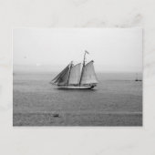Segelschiff Postkarte (Vorderseite)