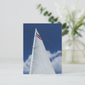 Segelschiff Postkarte (Stehend Vorderseite)