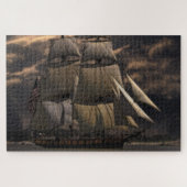 Segelschiff Puzzle (Horizontal)