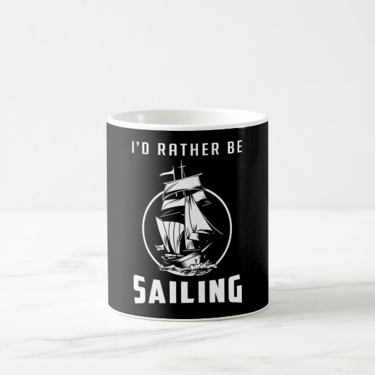 Segelschiff Sailor Captain Sea Gift Idee Kaffeetasse (Mittel)