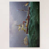 Segelschiff San Salvadore 1886 Puzzle (Vertikal)