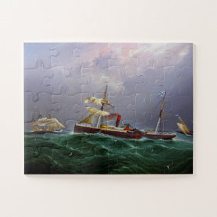 Segelschiff San Salvadore 1886 Puzzle
