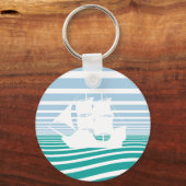 Segelschiff Schlüsselanhänger (Vorderseite)