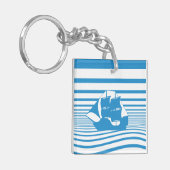 Segelschiff Schlüsselanhänger (Vorderseite links)