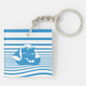 Segelschiff Schlüsselanhänger (Rückseite)