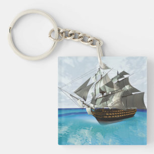 Segelschiff Schlüsselanhänger