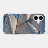 Segelschiff-Segel Fall iPhone 16 Hülle (Rückseite (Horizontal))