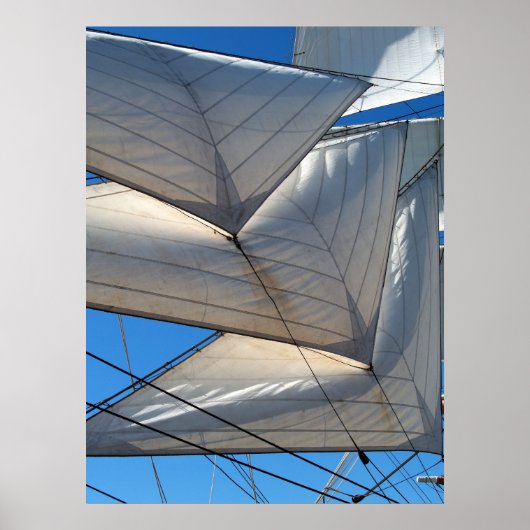Segelschiff Segel Gerahmte Prints Poster (Vorne)