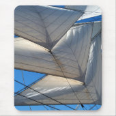 Segelschiff Segel Mousepad (Vorne)