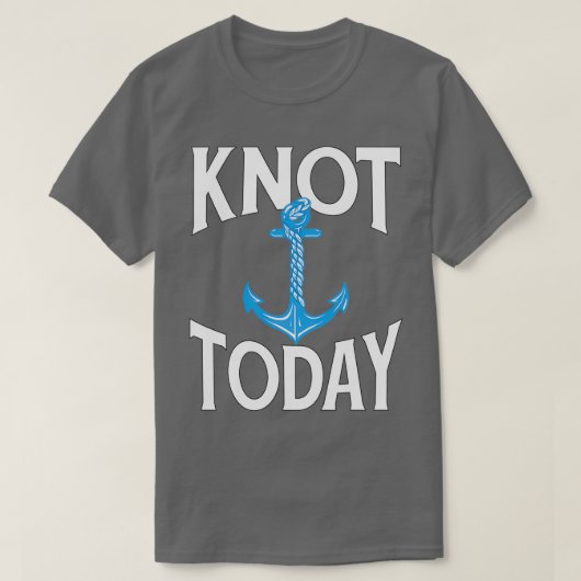 Segelschiff Sommersport Pub heute Knoten T-Shirt (Design vorne)