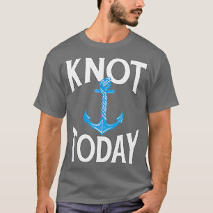 Segelschiff Sommersport Pub heute Knoten T-Shirt