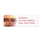 Segelschiff Spinnaker Sailboat Rücksendeadressen-A (Vorne)