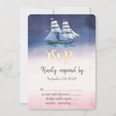 Segelschiff-Sterne UAWG Einladung (Vorderseite)