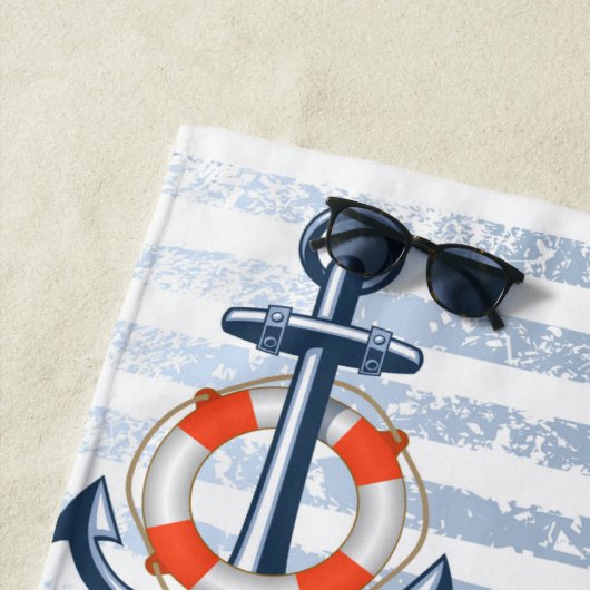 Segelschiff Strandtuch (Beispiel)