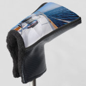 Segelschiff Surfen auf der Sea Golf Head Cover Golf Headcover (3/4 Vorderseite)