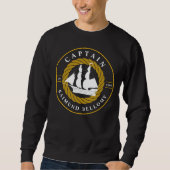 Segelschiff Sweatshirt (Vorderseite)