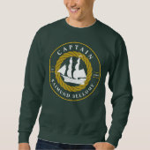 Segelschiff Sweatshirt (Vorderseite)