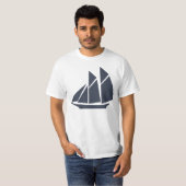 Segelschiff T - Shirt (Vorne ganz)