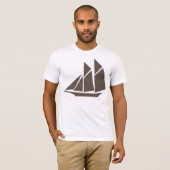 Segelschiff T - Shirt (Vorne ganz)