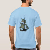 Segelschiff T-Shirt (Rückseite)