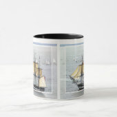 Segelschiff Tasse (Zentrum)