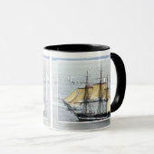 Segelschiff Tasse (VorderseiteRechts)
