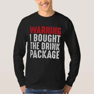 Segelschiff Tees Warnung Ich habe das Getränkepak