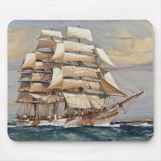 Segelschiff Thomas Stephens Mousepad (Vorne)