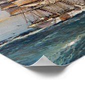 Segelschiff Thomas Stephens Poster (Ecke)