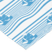 Segelschiff Tischdecke (Schrägansicht)