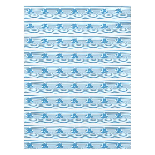 Segelschiff Tischdecke (Vorderseite)