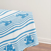 Segelschiff Tischdecke (Beispiel)