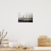 Segelschiff/Veleiro/Sailboat Poster (Küche)