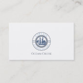 Segelschiff Visitenkarte (Vorderseite)