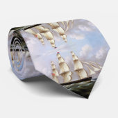 Segelschiff Woolloomooloo 1850 Krawatte (Gerollt)