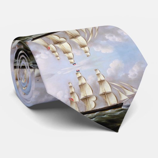 Segelschiff Woolloomooloo 1850 Krawatte (Gerollt)