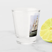 Segelschiff Woolloomooloo 1850 Schnapsglas (Links)