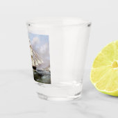 Segelschiff Woolloomooloo 1850 Schnapsglas (Rechts)