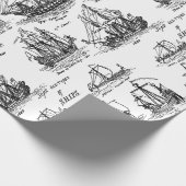 SEGELSCHIFFE AUS ALTEN GESCHENKPAPIER (Ecke)