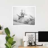 Segelschiffe Nome, Alaska 1904 Poster (Heimbüro)