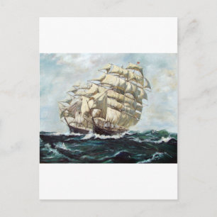 Segelschiffe Postkarte
