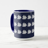 Segelschiffe Tasse (Vorderseite Links)