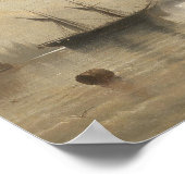 Segelschiffe Vor Venedig Poster (Ecke)