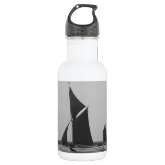 Segelschleppkahn Erinnerung Edelstahlflasche
