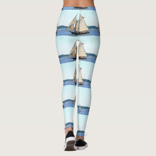 Segelschoner Leggings (Rückseite)