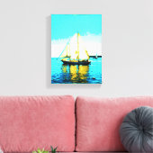 Segelschoner mit Leinwand (Insitu (Wohnzimmer))