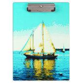 Segelschotterwand Klemmbrett (Vorderseite)