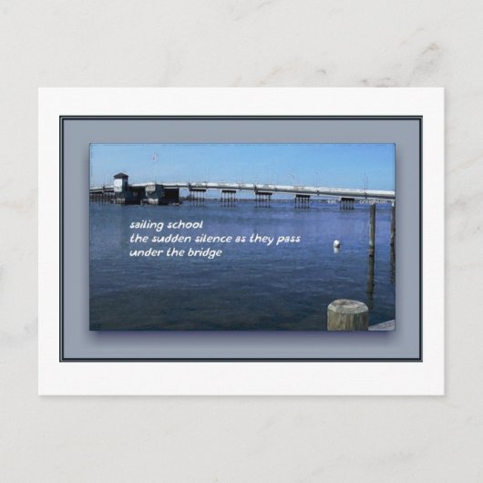 Segelschule Postkarte (Vorderseite)