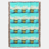 Segelschulen werfen Decken (Vorderseite Vertikal)