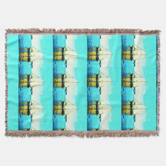 Segelschulen werfen Decken (Vorderseite)